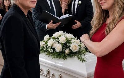 En el funeral de su hija, la amante de su yerno apareció usando la pulsera de la difunta y le susurró: “Yo gané”. Ella abrazó a su nieta de cuatro años y guardó silencio… hasta que el abogado abrió el testamento y reveló la última prueba que su hija había dejado.