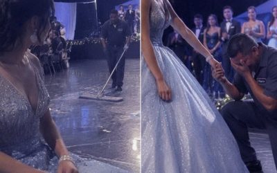 Todos se burlaban de mi padre en el baile de graduación porque era conserje. La reacción del director borró todas las sonrisas de los rostros de los presentes.