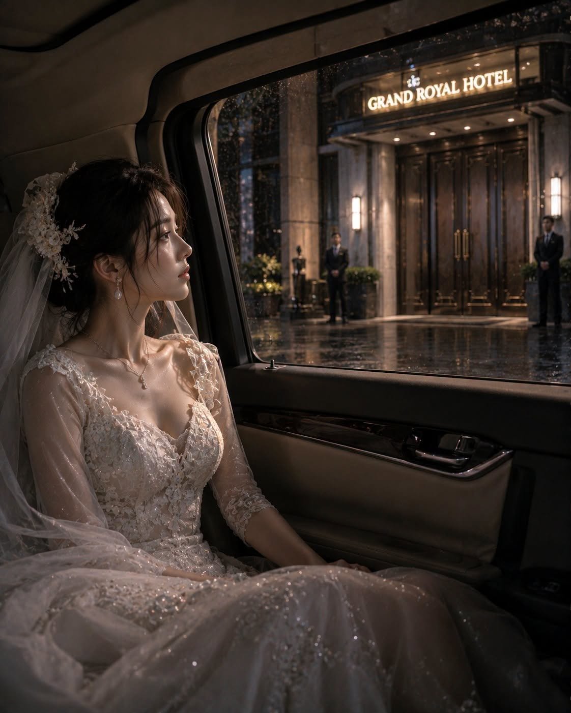 El día de mi boda, mi prometido me dejó cinco horas bajo el sol… pero no esperaba que yo me bajara del auto y cancelara todo frente a la ciudad entera