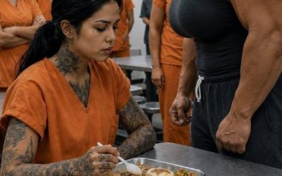 La reclusa más temida de la prisión decidió humillar a la recién llegada, quitándole la comida delante de todas las internas