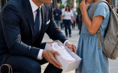 UNA NIÑA LE PIDIÓ ZAPATOS DE 850 PESOS… Y TERMINÓ REVELÁNDOLE AL MILLONARIO LA FAMILIA QUE LE HABÍAN ROBADO