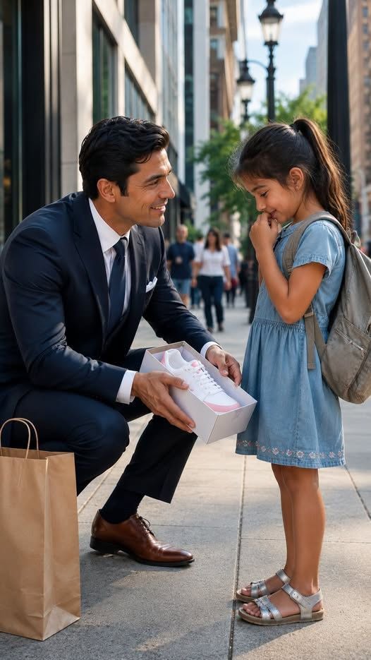 UNA NIÑA LE PIDIÓ ZAPATOS DE 850 PESOS… Y TERMINÓ REVELÁNDOLE AL MILLONARIO LA FAMILIA QUE LE HABÍAN ROBADO