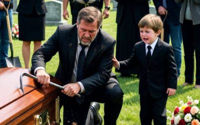 Su hijo gritó a la tumba, y entonces el ataúd se tambaleó.