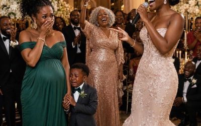 Mi hermana me llamó “la madre soltera que nadie quería” en su boda; luego el novio tomó el micrófono y canceló todo frente a 200 invitados.