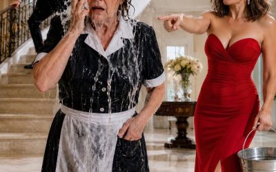 Me disfracé de limpiadora para poner a prueba a la prometida de mi hijo antes de la boda. En cuanto vio mi uniforme desgastado, se burló: “Eres repugnante. Alguien tiene que lavarte toda esa mugre”.