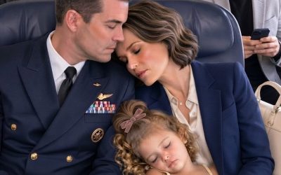Tras mi divorcio, ayudé a un comandante de la Guardia Costera a pasar desapercibido en un vuelo. Una foto que se hizo viral le dio poder a mi