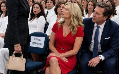 La nueva esposa de mi ex ocupó mi asiento en la graduación hasta que mi hijo subió al podio y reveló la prueba que dejó a todos sin palabras.