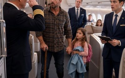 Me hicieron levantarme de Clase Premier con mi hija de 7 años porque “un cliente importante” quería nuestros asientos, pero cuando el capitán leyó mi nombre en el manifiesto del vuelo, salió de la cabina, me saludó como militar y dejó a todos los pasajeros sin una sola palabra.