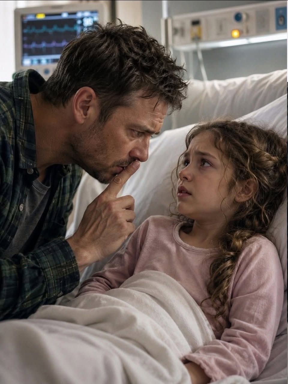“Papá… me duele tanto la espalda que no puedo dormir. Mamá me dijo que no te lo contara.”